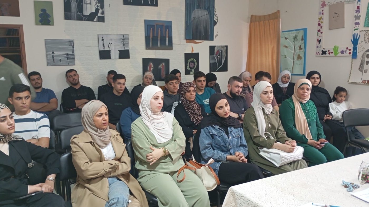  لقاء مجتمعي في جنين يؤكد على أهمية دور المجتمع المحلي في تعزيز المشاركة السياسية للنساء