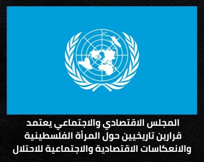 قرار المجلس الاقتصادي والاجتماعي التابع للأمم المتحدة بشأن وضع المرأة الفلسطينية تحت الاحتلال