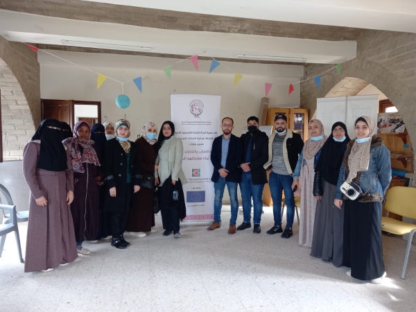 جمعية المرأة العاملة الفلسطينية للتنمية تنفذ زيارة ميدانية لجمعية زينة للمرأة