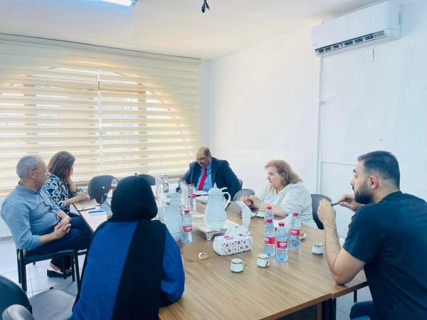 جمعية المرأة العاملة الفلسطينية للتنمية تستقبل سعادة سفير جمهورية جنوب إفريقيا في فلسطين