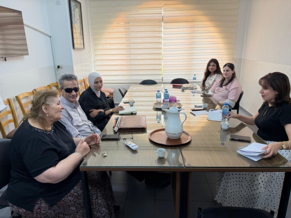جمعية المرأة العاملة الفلسطينية للتنمية تبحث تعزيز التعاون مع جمعية فلسطين للمكفوفين