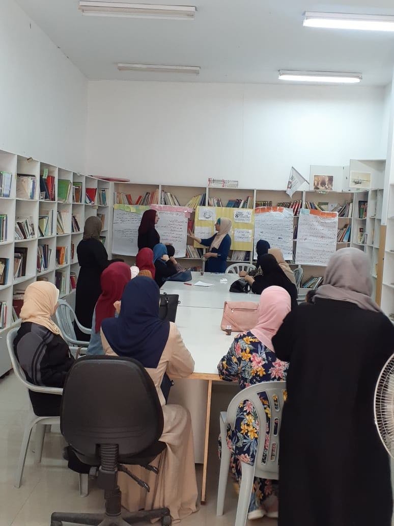 PWWSD concludes a series of training sessions for teachers in Nablus